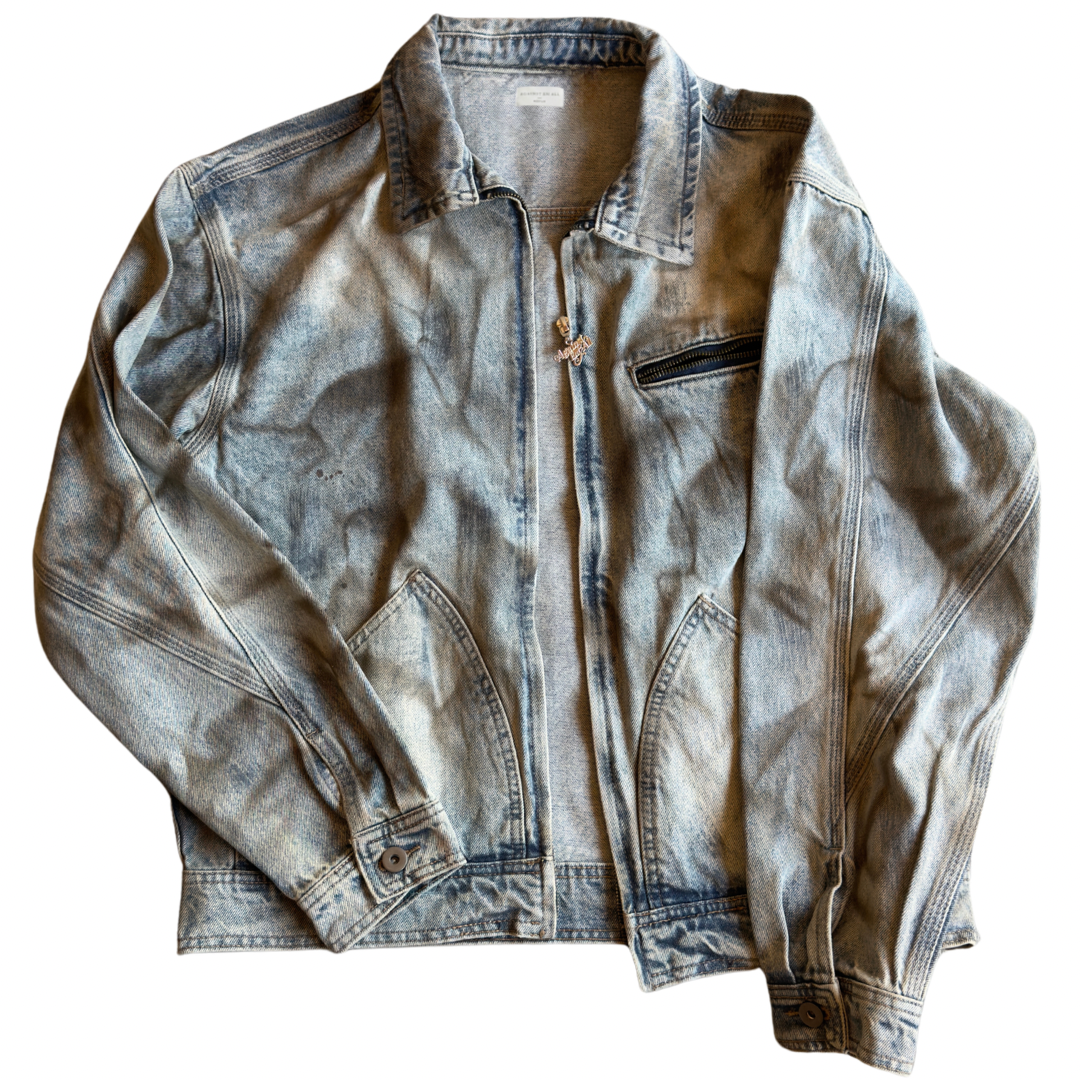 Age Zip Denim Jacket