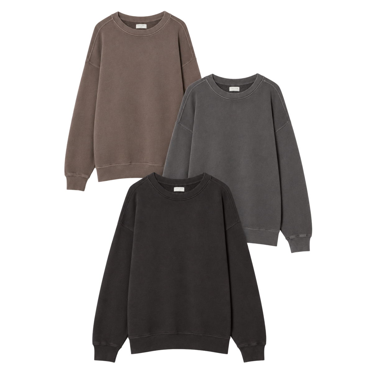 3 pack crewneck